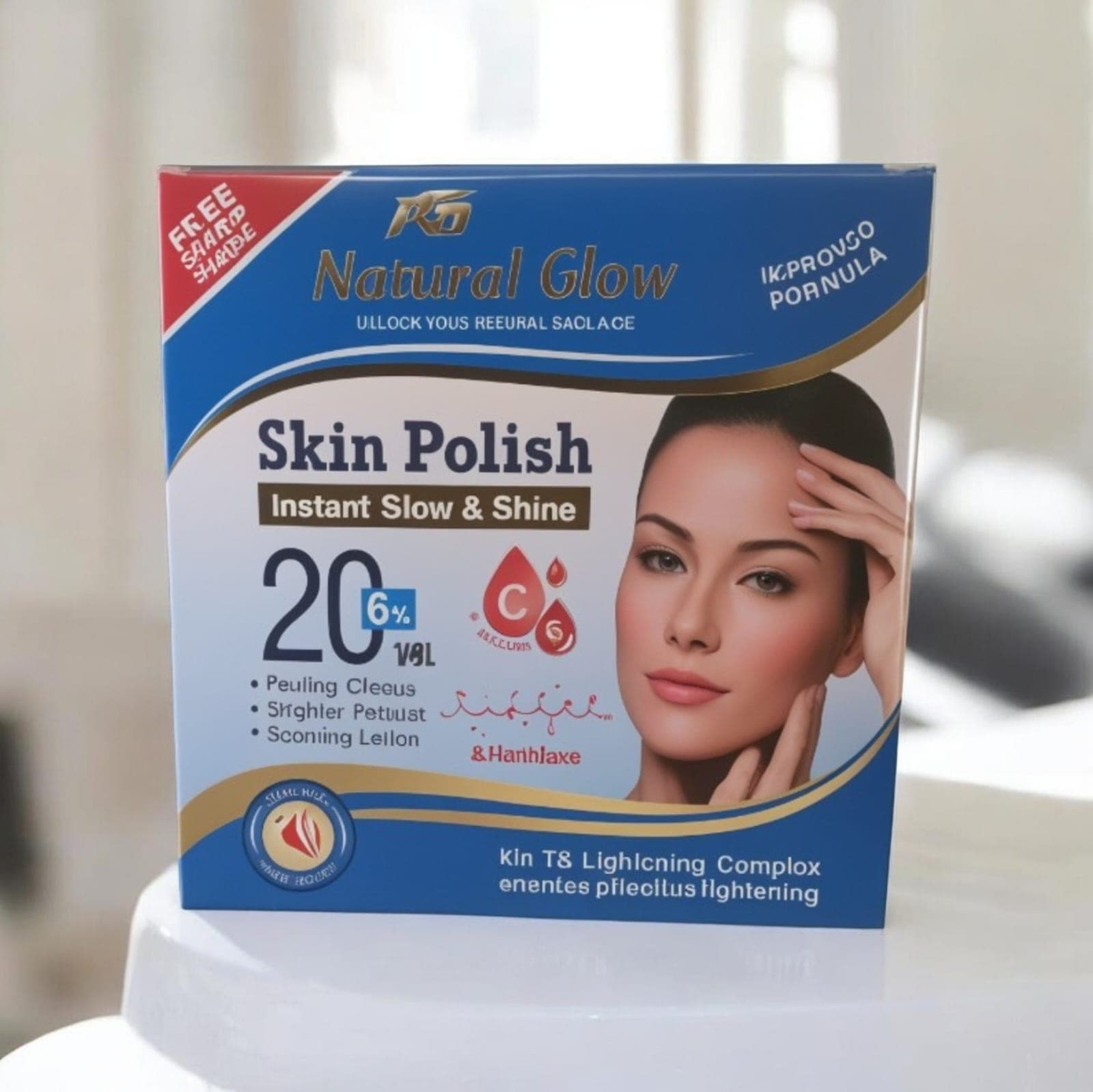 Natural Glow Skin Polish product box